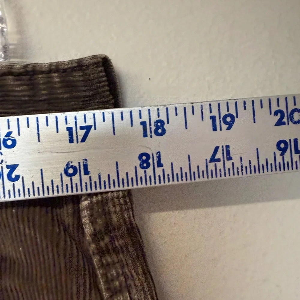 Banana Republic Corduroy Pants Mens 34x34 Brown Straight Fit Pima Cotton 15096